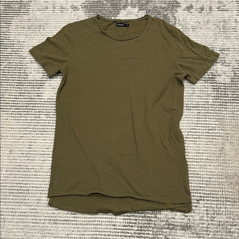 Khaki Short Sleeve Tee by H&M